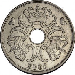Дания 5 крон 2005 год