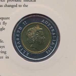 Австралия 5 долларов 1998 год