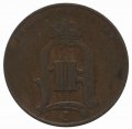 Швеция 5 эре 1878 год - Король Оскар II