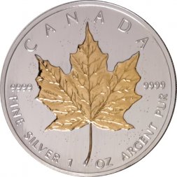 Канада 5 долларов 2005 год - Кленовый лист
