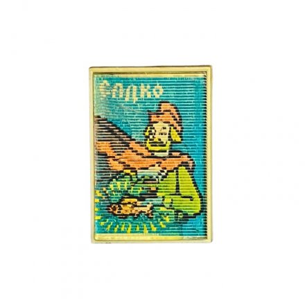Значок Садко. Ладья (переливашка)