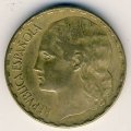Испания 1 песета 1937 год