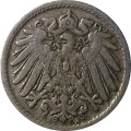 Германия 5 пфеннигов 1907 год (A)