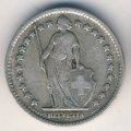 Швейцария 1 франк 1912 год