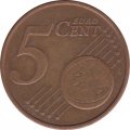 Германия 5 евроцентов 2008 год (J)