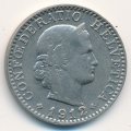 Швейцария 20 раппенов 1912 год