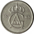 Швеция 10 эре 1963 год