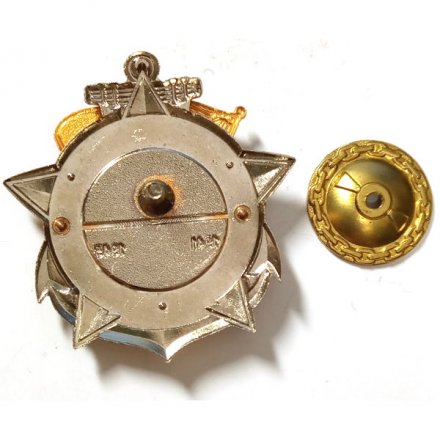 Знак Участник обороны Заполярья СКР Смерч 1941-1945