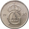Швеция 25 эре 1970 год