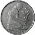 ФРГ 50 пфеннигов 1978 год (F)