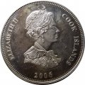 Острова Кука 1 доллар 2006 год - 80 лет телевидению