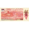 Чехословакия 50 крон 1987 год - Вид Братиславы UNC