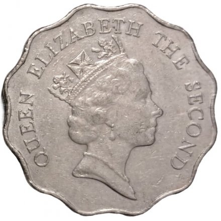 Гонконг 2 доллара 1985 год