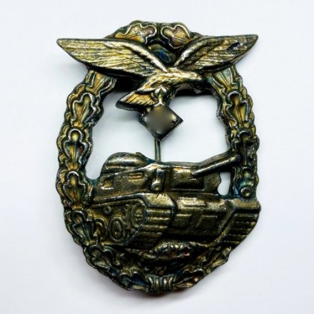 Знак &quot;За танковые атаки&quot;. Третий Рейх (копия) тип 2