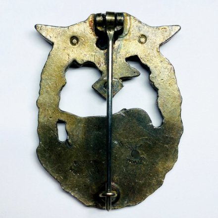 Знак &quot;За танковые атаки&quot;. Третий Рейх (копия) тип 2