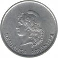 Аргентина 10 сентаво 1983 год