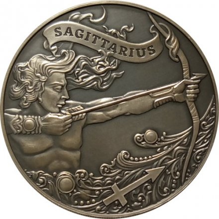 Беларусь 1 рубль 2015 год - Знаки зодиака - Стрелец (Sagittarius)