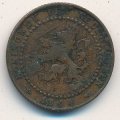 Нидерланды 1 цент 1904 год