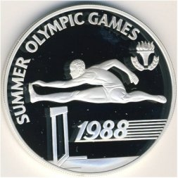 Барбадос 20 долларов 1988 год