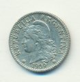 Аргентина 5 сентаво 1909 год