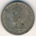 Нидерланды 25 центов 1917 год