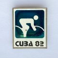 Значок. Cuba 82. Куба. Велоспорт