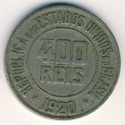 Бразилия 400 рейс 1920 год
