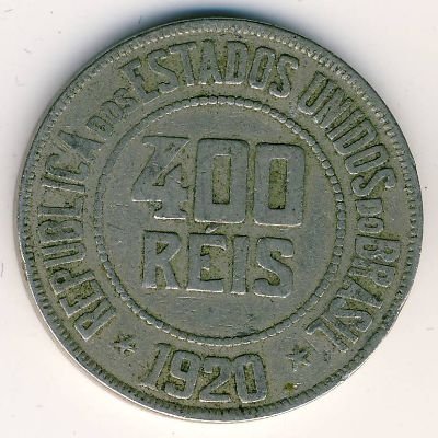 Бразилия 400 рейс 1920 год