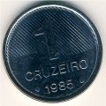 Бразилия 1 крузейро 1985 год - ФАО. Сахарный тростник