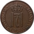 Норвегия 1 эре 1938 год - Король Хокон VII