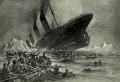 Либерия 5 долларов 2000 год - Крушение парохода «Титаник»
