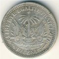 Гаити 10 сантимов 1881 год