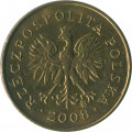 Польша 1 грош 2008 год