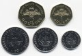 Набор из 5 монет Гаити 1995 - 2011 год