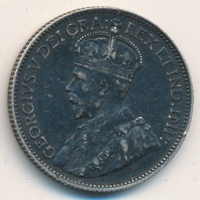 Канада 25 центов 1912 год