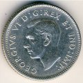 Канада 10 центов 1946 год