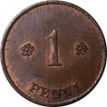 Финляндия 1 пенни 1922 год