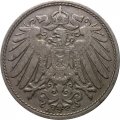 Германия 10 пфеннигов 1908 год (J)