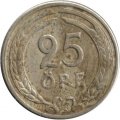 Швеция 25 эре 1946 год (никелевая бронза, &quot;GV&quot; на аверсе)