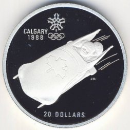 Канада 20 долларов 1987 год
