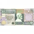 Ливия 10 динаров 2002 год - UNC