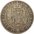 Великобритания 1/2 кроны 1898 год