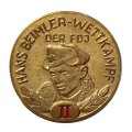 Значок ГДР Комсомол FDJ. Hans Beimler-Wettkampf DER FDJ II степени