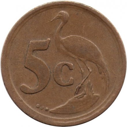 ЮАР 5 центов 1993 год