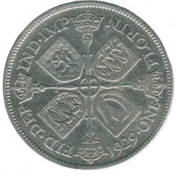 Великобритания 2 шиллинга (1 флорин) 1929 год