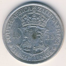 ЮАР 2 1/2 шиллинга 1929 год
