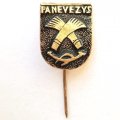 Значок-иголка Паневежис. Panevezys. Литва