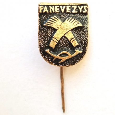 Значок-иголка Паневежис. Panevezys. Литва