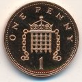 Великобритания 1 пенни 1988 год - Герса (proof)