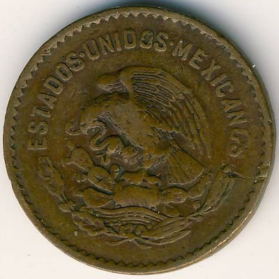 Мексика 5 сентаво 1955 год